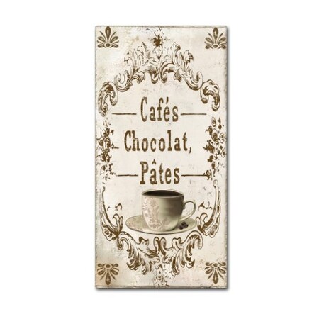 Trademark Fine Art Color Bakery 'Signes Francais IV' Canvas Art, 16x32 ALI4051-C1632GG